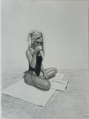 Girl With Towel