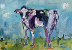 Cow in Blue