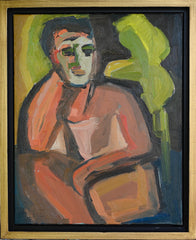 Figure and Banana Leaf