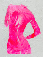 Silhouette in Neon
