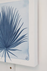 Indigo Palm Frond