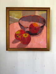 Apples in a Pyrex Bowl