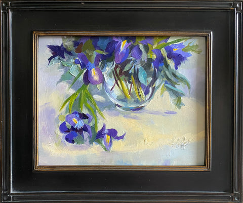 Bouquet Still Life with Irises