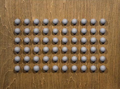 Elephant Ear Gray Spheres