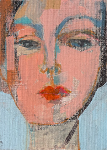 Woman with Arched Brow