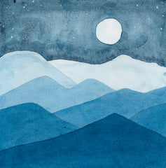 Blue Ridge Blues (Print)