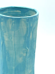 Turquoise Slip Vase