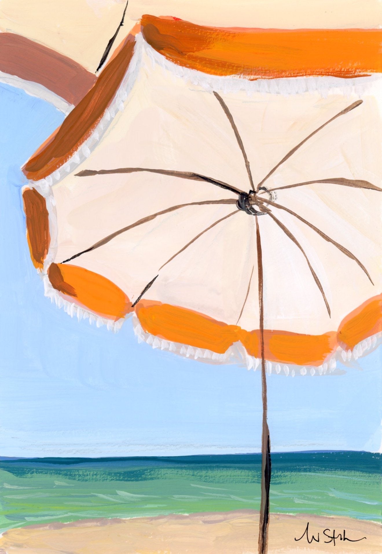 Two Umbrellas