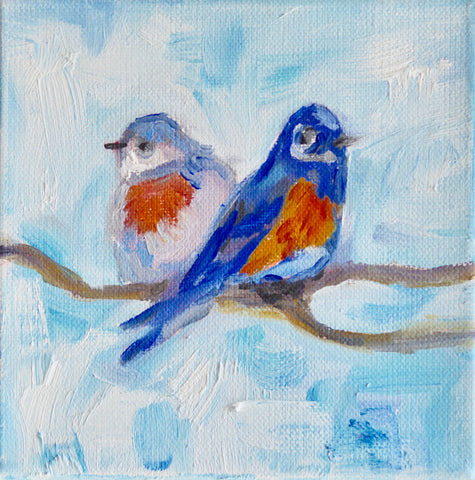 Pair of Bluebirds