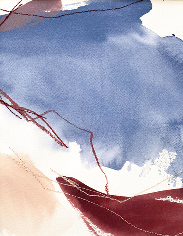 Blue Violet and Red Wine 1