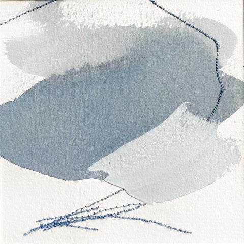 Color Study in Gray Blues