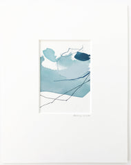 Color Study in Blue and Teal