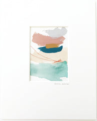 Color Study in Blush and Green