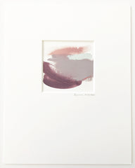 Color Study in Blush and Purple
