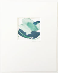 Color Study in Green and Blue