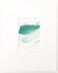 Color Study in Green and Pink