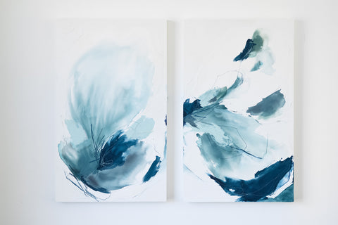 Staying Beside You Diptych