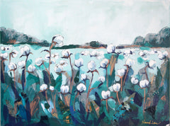 Cotton Field (Teal)