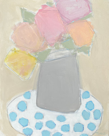 Flowers and Polka Dots