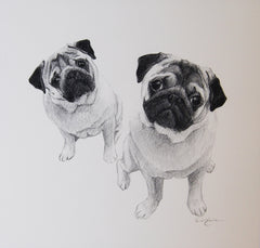 2 Pug Mugs