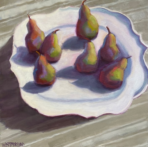 Sunlit Pears